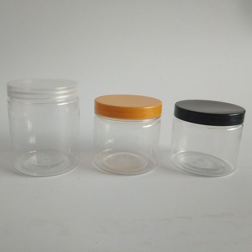 厂家直销 pet透明塑料瓶 螺旋罐 食品包装罐 塑料瓶